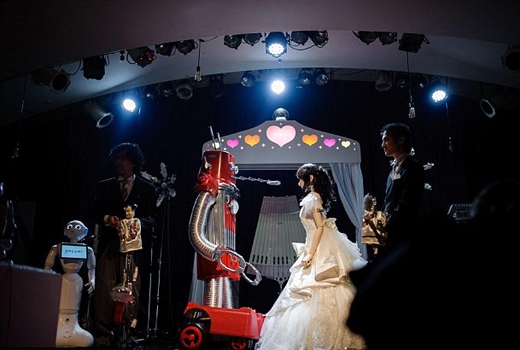 robots wedding..